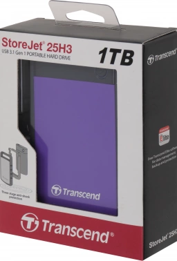 Жесткий диск Transcend USB3.0 1TB TS1TSJ25H3P