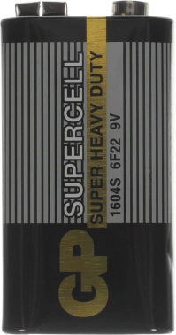 Батарея GP Supercell 1604S 6F22