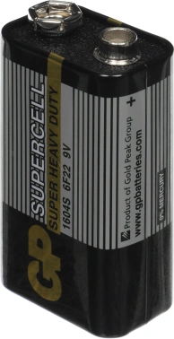 Батарея GP Supercell 1604S 6F22