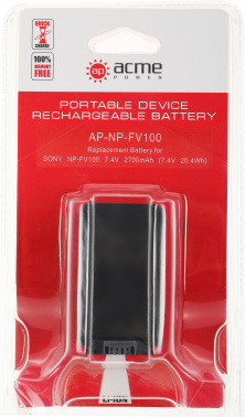 Аккумулятор для видеокамер AcmePower  AP-NP-FV100