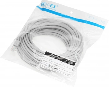 Патч-корд cat5E molded 15м RJ-45 (m)-RJ-45 (m) (упак.:1шт)