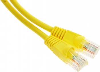 Патч-корд cat.5E stranded molded 0.5м желтый RJ-45 (m)-RJ-45 (m)