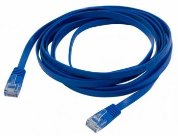 Патч-корд cat.5E molded 1м синий RJ-45 (m)-RJ-45 (m) (упак.:1шт)
