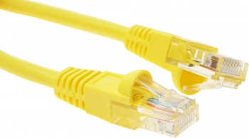 Патч-корд cat.5E molded 1м желтый RJ-45 (m)-RJ-45 (m) (упак.:1шт)