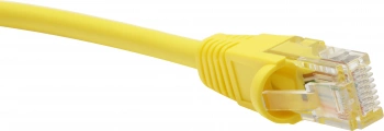 Патч-корд cat.5E molded 3м желтый RJ-45 (m)-RJ-45 (m)