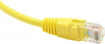 Патч-корд cat.5E molded 3м желтый RJ-45 (m)-RJ-45 (m)