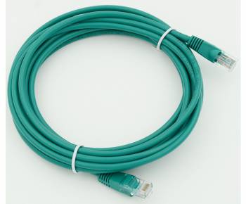 Патч-корд cat5E molded 5м зеленый RJ-45 (m)-RJ-45 (m) (упак.:1шт)