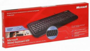 Клавиатура Microsoft Wired 600