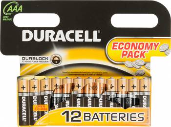 Батарея Duracell Basic LR03-12BL MN2400