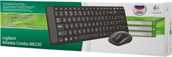 Клавиатура + мышь Logitech MK220