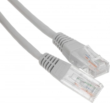 Патч-корд Lanmaster TWT-45-45-1.5-GY UTP RJ-45 вил.-вилка RJ-45 кат.5E 1.5м серый ПВХ (уп.:1шт)