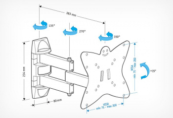 Кронштейн для телевизора Holder LCDS-5038