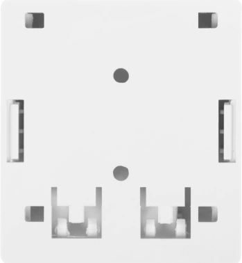 Коробка Lanmaster TWT-SA2-WH настенная 62x67x30мм крышка Keystone ПВХ белый