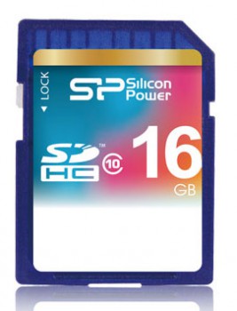 Флеш карта SDHC 16GB Silicon Power  SP016GBSDH010V10