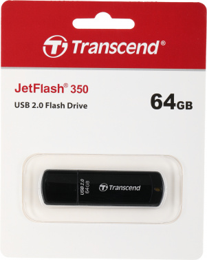 Флеш Диск Transcend 64GB Jetflash 350