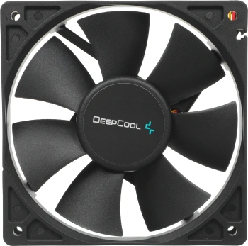 Вентилятор для корпуса Deepcool XFan 120 120х120x25 черный 3-pin 4-pin (Molex) 24дБ (DP-FDC-XF120) Ret