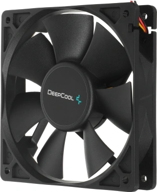 Вентилятор для корпуса Deepcool XFan 120 120х120x25 черный 3-pin 4-pin (Molex) 24дБ (DP-FDC-XF120) Ret