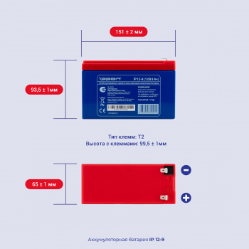 Батарея для ИБП Ippon IP12-9