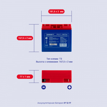 Батарея для ИБП Ippon IP12-17