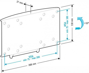 Кронштейн для телевизора Holder LCDS-5061