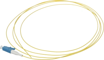 Пигтейл Lanmaster LAN-PIG-LC/SU-1.5 1x9/125 OS1/OS2 LC 1.5м LSZH оранжевый