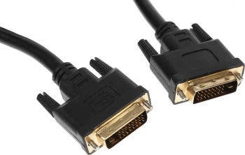 Кабель DVI-D (m) DVI-D (m) 1.8м феррит.кольца черный