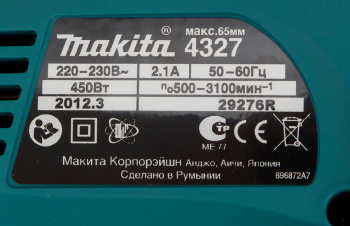 Лобзик Makita 4327