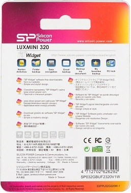 Флеш Диск Silicon Power 32Gb LuxMini 320