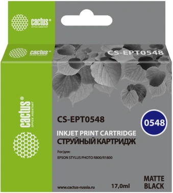 Картридж струйный Cactus CS-EPT0548
