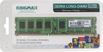 Память DDR3 2GB 1600MHz Kingmax KM-LD3-1600-2GS RTL PC3-12800 CL11 DIMM 240-pin 1.5В Ret