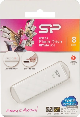 Флеш Диск Silicon Power 8GB Ultima U03