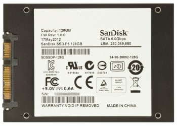 Накопитель SSD Sandisk SATA-III 128GB SDSSDP-128G-G25