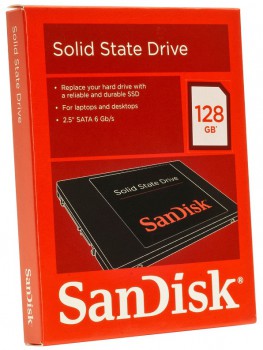 Накопитель SSD Sandisk SATA-III 128GB SDSSDP-128G-G25