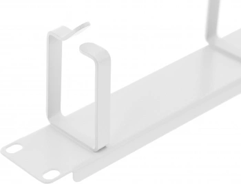 Кабельный органайзер горизонтальный ЦМО ГКО-4.62 односторонний кольца 1U шир.:19