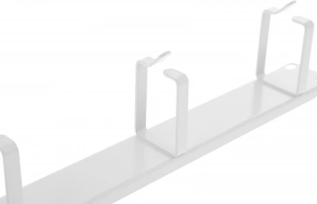 Кабельный органайзер горизонтальный ЦМО ГКО-4.62 односторонний кольца 1U шир.:19