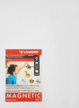 Фотобумага Lomond 2020347 A3/660г/м2/2л./белый глянцевое/магнитный слой для струйной печати