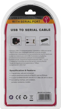 Кабель USB A(m) COM 9pin (m) 1.2м