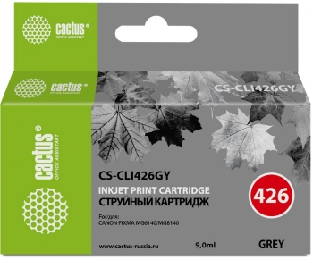 Картридж струйный Cactus CS-CLI426GY