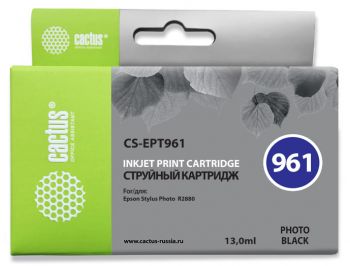 Картридж струйный Cactus CS-EPT961