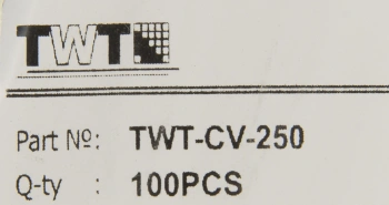 Стяжка пластиковая Lanmaster TWT-CV-250 250x4.5мм (упак:100шт) нейлон 6.6 внутри помещений