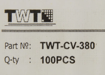 Стяжка пластиковая Lanmaster  TWT-CV-380