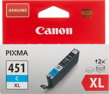 Картридж струйный Canon CLI-451XLC
