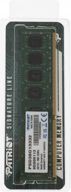 Память DDR3 8Gb 1333MHz Patriot  PSD38G13332