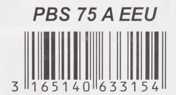 Ленточная шлифовальная машина Bosch PBS 75 A