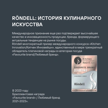 Сковорода ВОК (WOK) Rondell Elements RDA-114