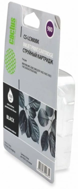 Картридж струйный Cactus CS-LC980BK