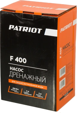 Насос дренажный Patriot F400