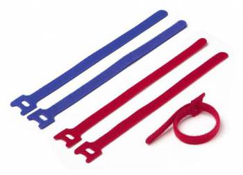 Хомут-липучка Lanmaster LAN-VCM210-BL 210x16мм (упак:20шт) нейлон/полиэтилен внутри помещений синий