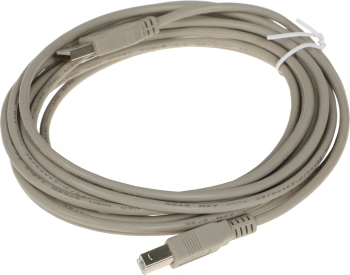 Кабель USB A(m) USB B(m) 5м серый