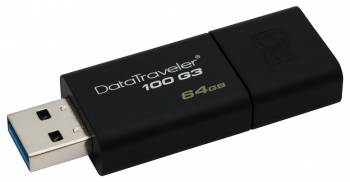 Флеш Диск Kingston 64GB DataTraveler 100 G3
